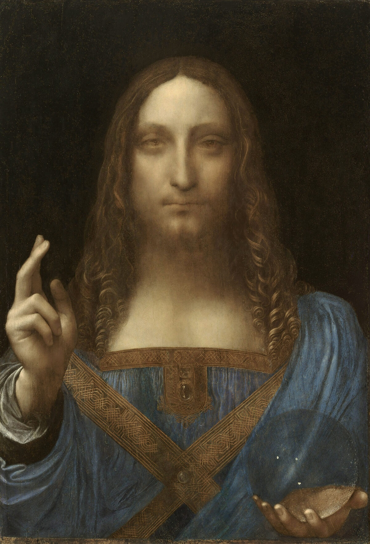 Леонардо да Винчи «Спаситель мира»