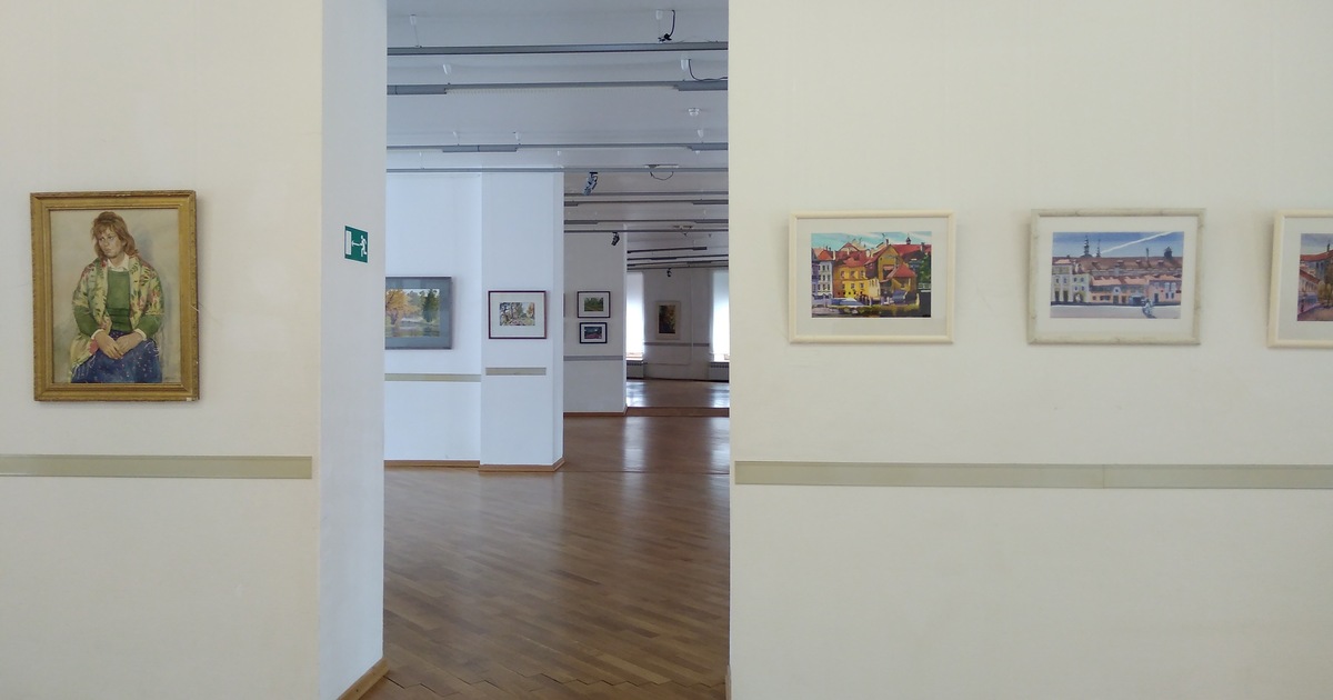 Выставка «Горизонты нижегородской акварели» в Нижегородском государственном выставочном комплексе