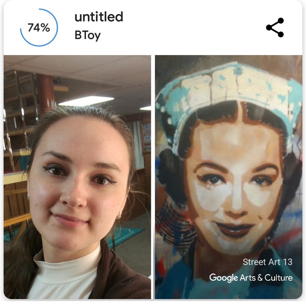 Google Arts & Culture стала доступна функция Art Selfie