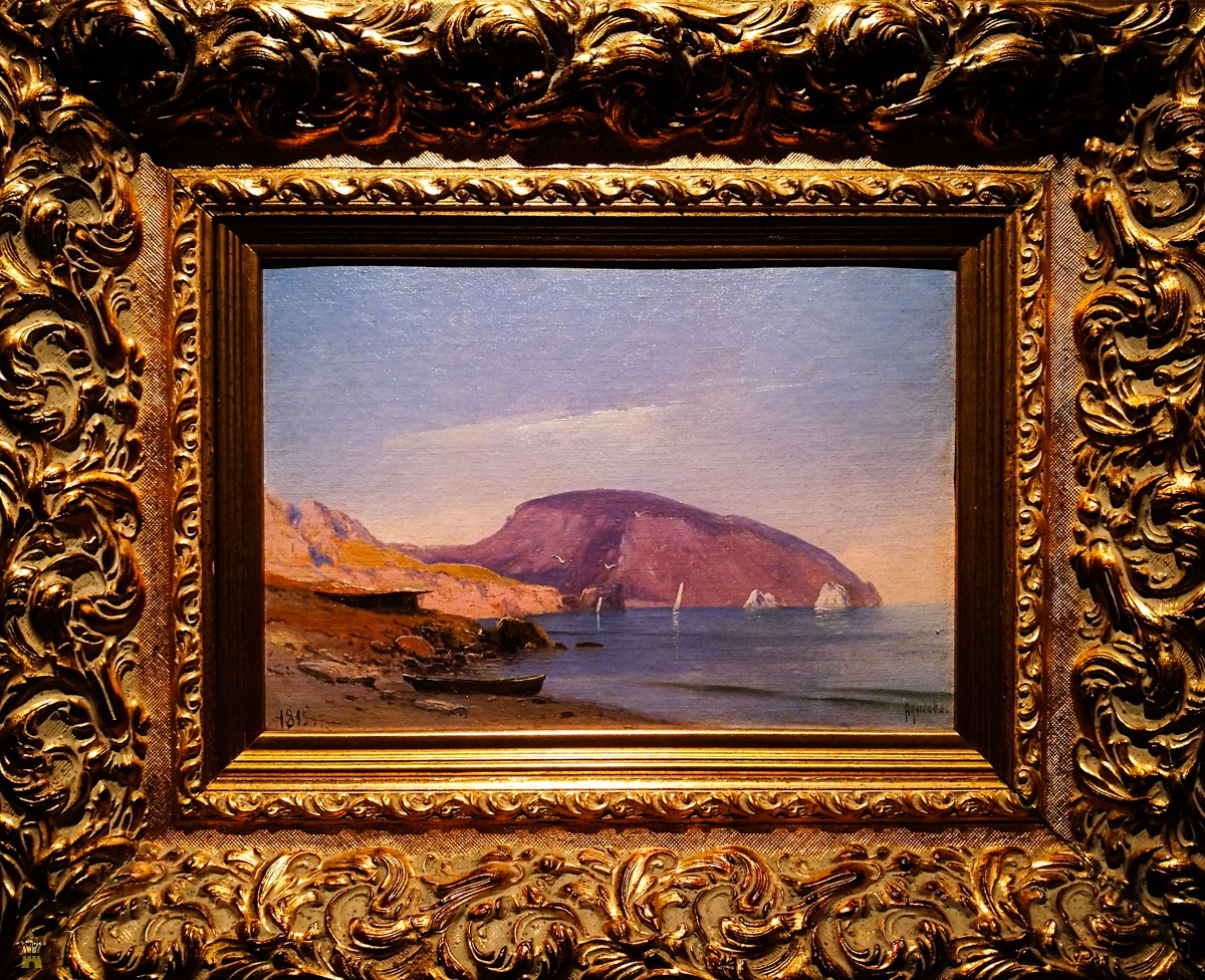 «Вид на гору Аю-Даг», 1895