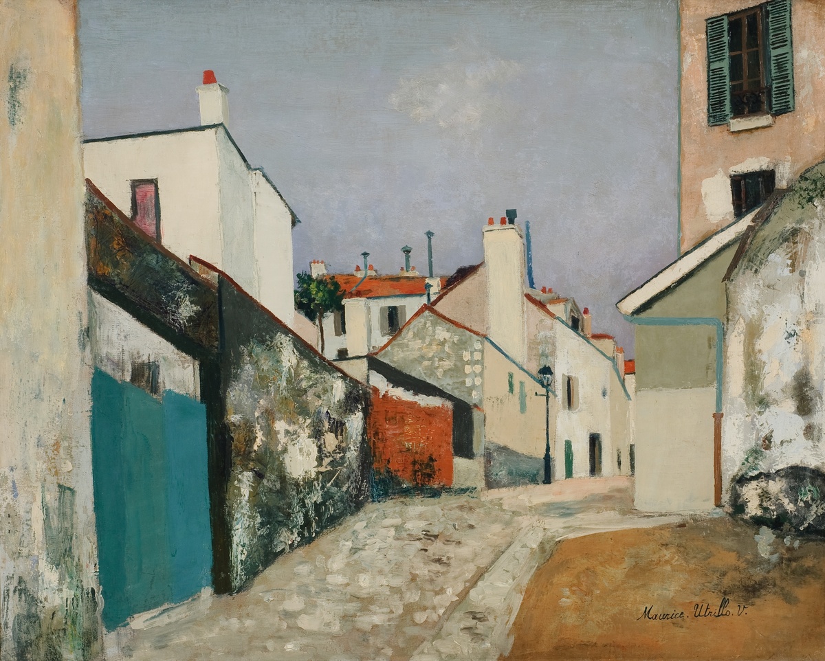 Морис Утрилло «Улица в предместье», 1914