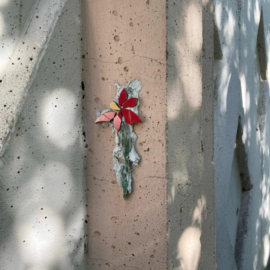 Новый арт-объект — миниатюрные цветы появились на улице Нартова Новый арт-объект — миниатюрные цветы появились на улице Нартова в Нижнем Новгороде