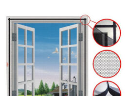 Самые распространенные виды москитных сеток для пластиковых окон