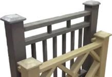 Советы по монтажу ограждения из ДПК