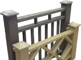 Советы по монтажу ограждения из ДПК