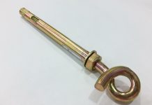 Область применения анкера с качельным крюком