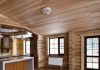Варианты внутренней отделки дома из бруса