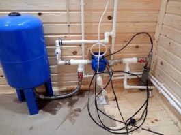 Монтаж зимнего водоснабжения дома