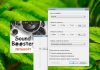 Sound Booster: легкая и компактная программа для усиления звука вашей ОС