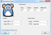 GS Auto Clicker :приложение способное имитировать активность и клики мыши по заданному пользователем алгоритму