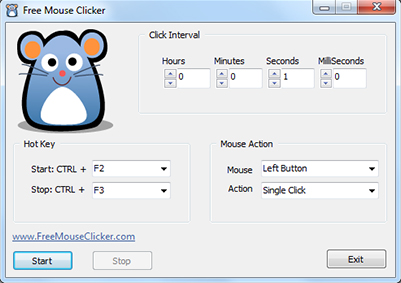 GS Auto Clicker :приложение способное имитировать активность и клики мыши по заданному пользователем алгоритму