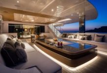 Omega: раскрыта концепция 93-метровой яхты с казино на борту