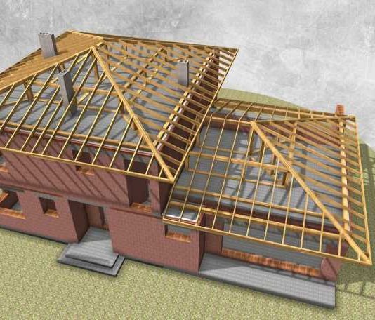 Строительство крыши частного дома: разновидности конструкций