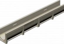 Применение водоотводных лотков