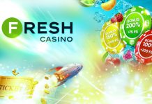 Fresh Casino : бонусы за регистрацию