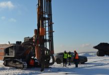 Бурение скважин под взрыв