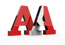 Применение объемных световых букв