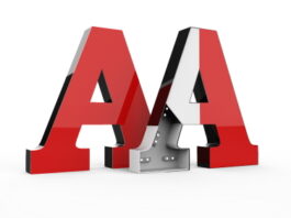 Применение объемных световых букв