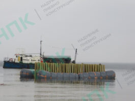 Подъем судоподъемными понтонами