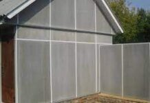 Где применяется плоский шифер в строительстве?