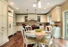 Освещение на кухне: виды светильников