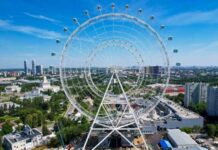 Уникальность колеса обозрения «Солнце Москвы»