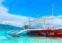 Круиз на филиппинской лодке по трем красивейшим островкам около острова Себу на Филиппинах