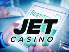 Регистрация в Casino Jet на официальном сайте казино