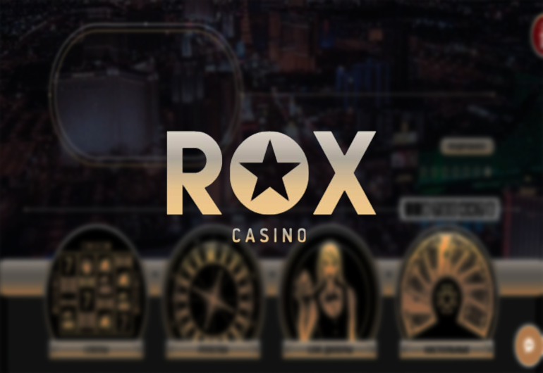 Регистрация на сайте Rox Casino