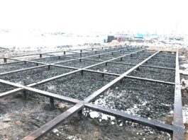 Винтовые сваи 108 мм с установкой