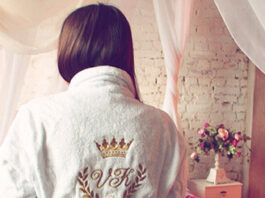 Халат с вышивкой: оригинальный подарок на день рождения