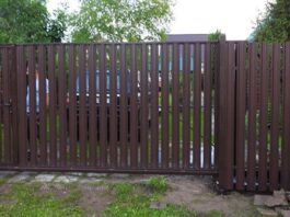 Откатные ворота: особенности конструкции и установки