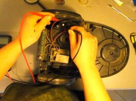 Мотор пылесоса: причины поломок