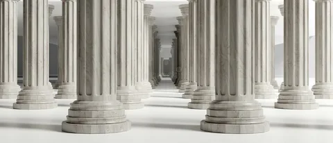 Каменные колонны: прочность, стиль и функциональность в одном решении
