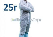 Комбинезон защитный одноразовый ламинированный спанбонд Каспер: характеристики